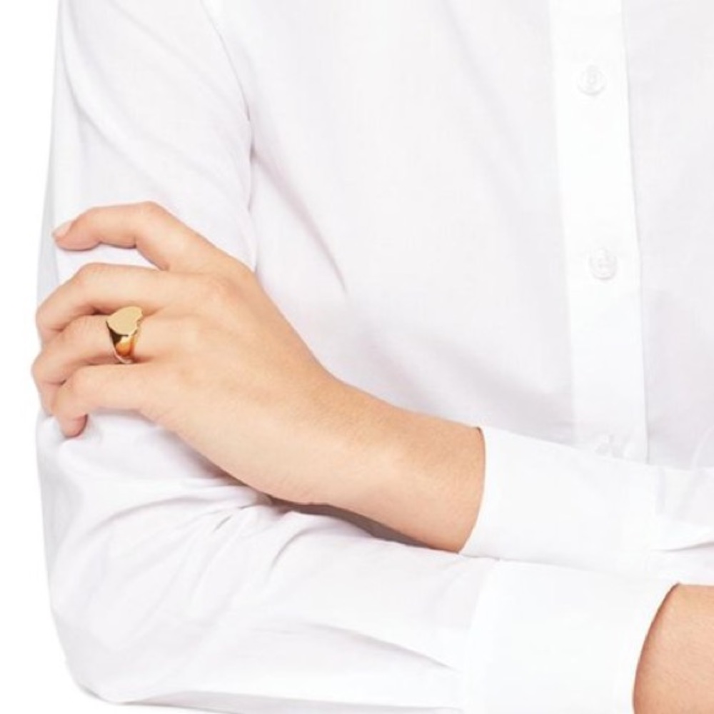18K Gold Plated Heart Ring
